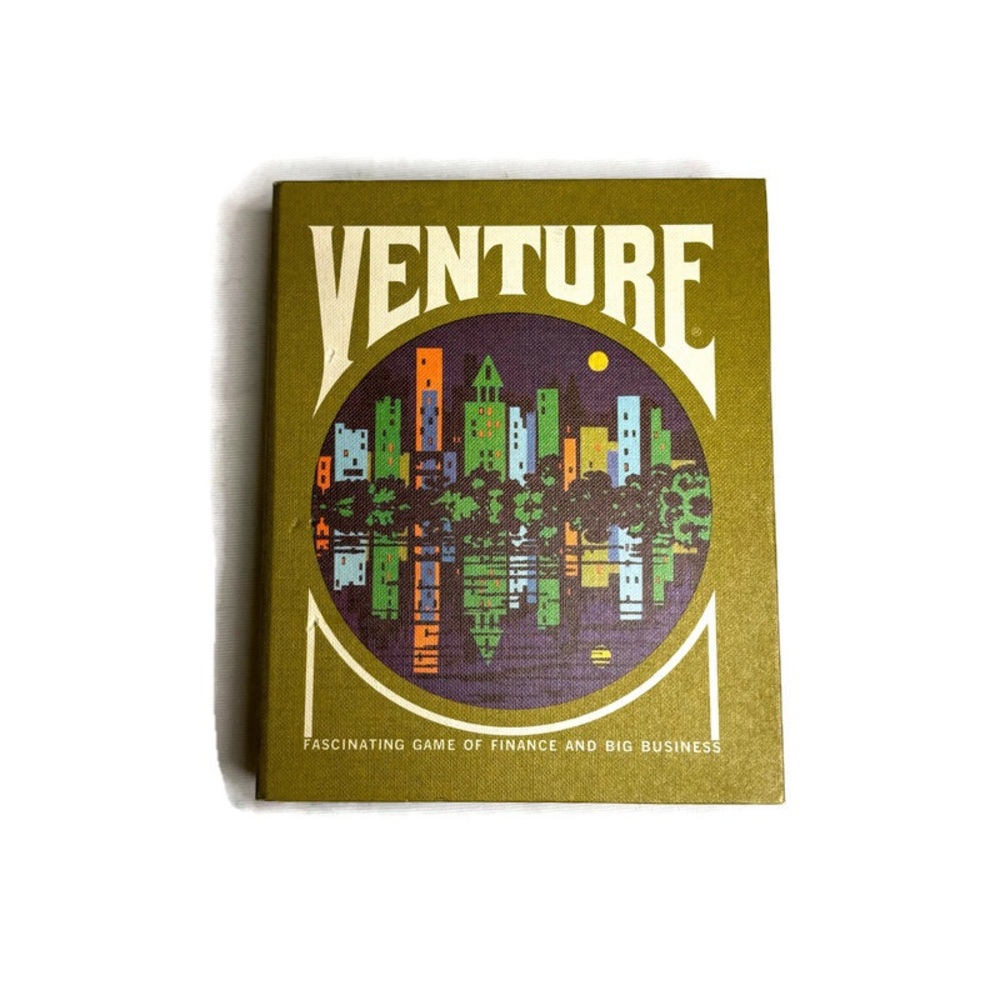 Vintage 1970 Venture Card Game By 3M Gamette Series